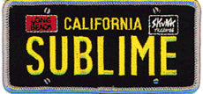 Sublim - License Plate Patch