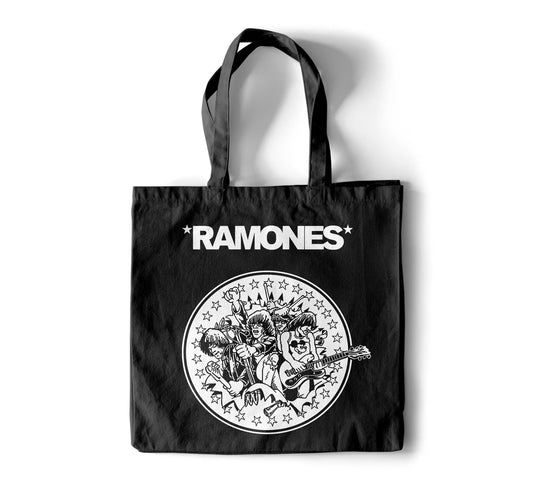 Ramones (Cartoon) Tote Bag
