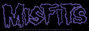 Misfits (Blue Logo) Sticker