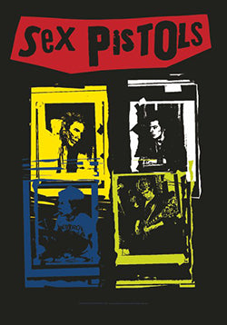 Sex Pistols (Band Frames) Flag