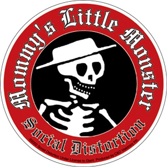 Social Distortion (Little Monster) Sticker