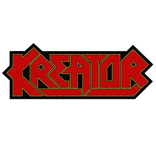 KREATOR "LOGO CUT OUT" Patch