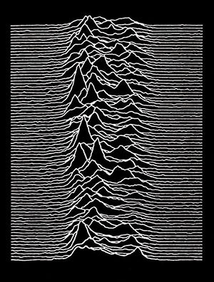 Joy Division - Unknown Pleasures sticker